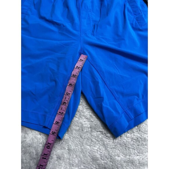 Lululemon mens blue lines shorts size large - Picture 8 of 10